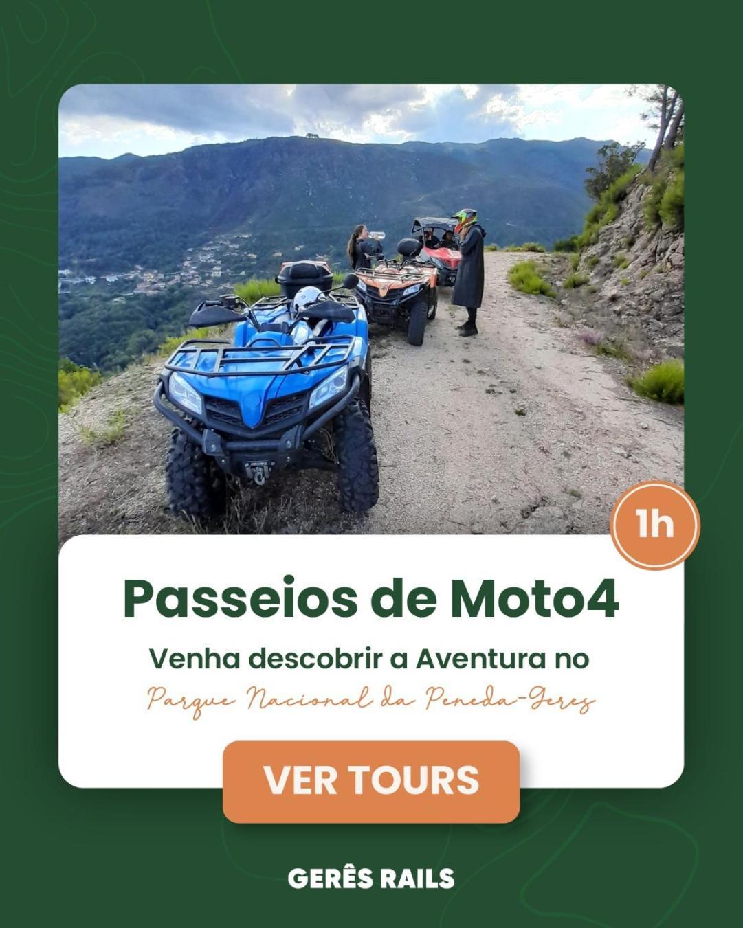 O Pimpao Hotel Geres Bagian luar foto